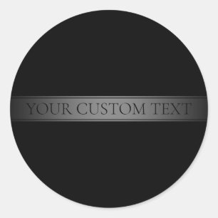 Adesivo Gradiente de Faixa Elegante Simples Editável em Co