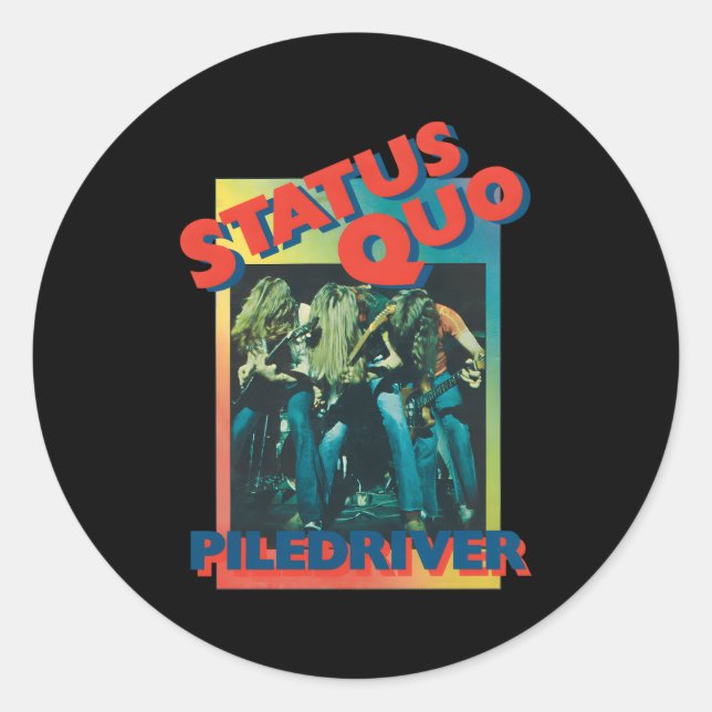 Adesivo Gradiente do Piledriver Status Quo (Frente)