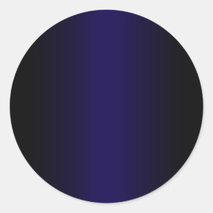 Adesivo Gradiente Preto e Azul Escuro em Branco