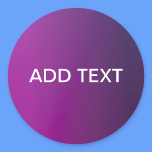 Adesivo Gradiente Roxo Ombre Moderno e Texto Branco Editáv