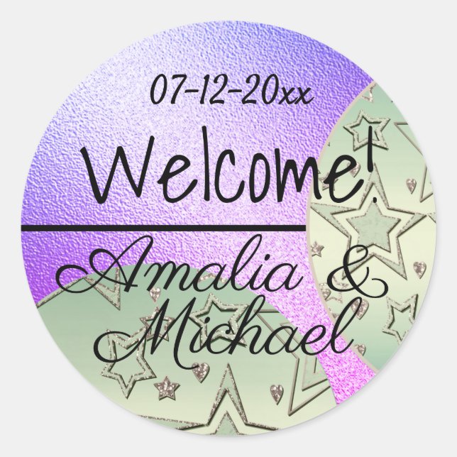 Adesivo Gradiente texturizado de bronze de ouro, cor de bl (Frente)