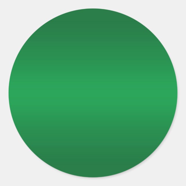 Adesivo Gradiente Verde Brilhante em Branco (Frente)