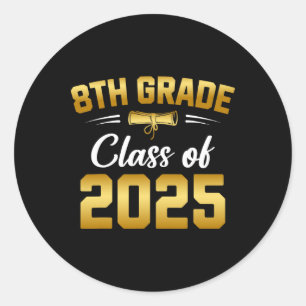 Adesivo Gradu 2025 Estudantes Formandos