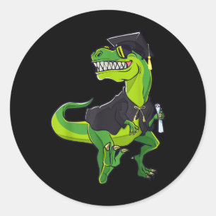 Adesivo Graduação Cl De 2025 Graduação Funny Dinosaur T-re