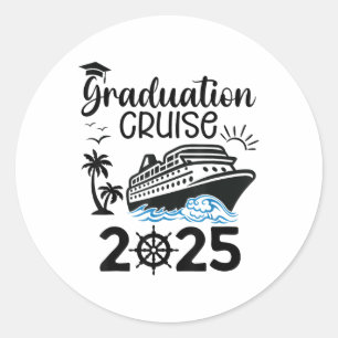 Adesivo Graduação Cruise 2025 Férias de Verão de Trip Mais