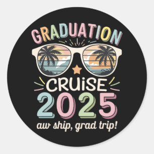 Adesivo Graduação Cruise 2025 Formando Cruising Squad