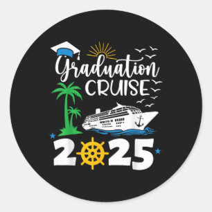 Adesivo Graduação Cruise 2025 Formando Hawaii Beach Summe