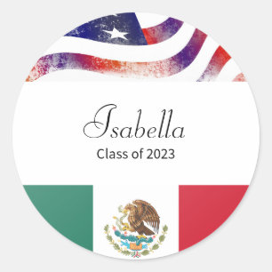 Adesivo Graduação da Classe Americana Mexicana de 2023