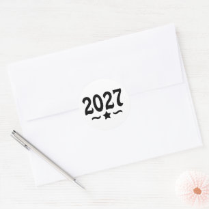 Adesivo Graduação da Turma de 2027