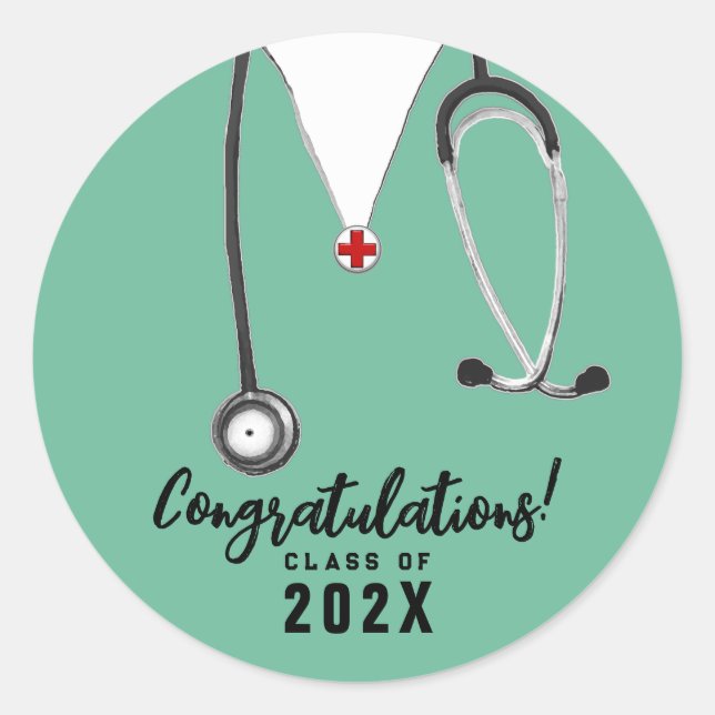 Adesivo Graduação de Enfermeiros 2025 (Frente)