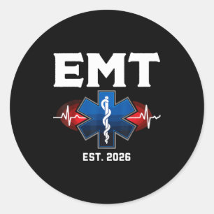 Adesivo Graduação de Estudante de EMT Est