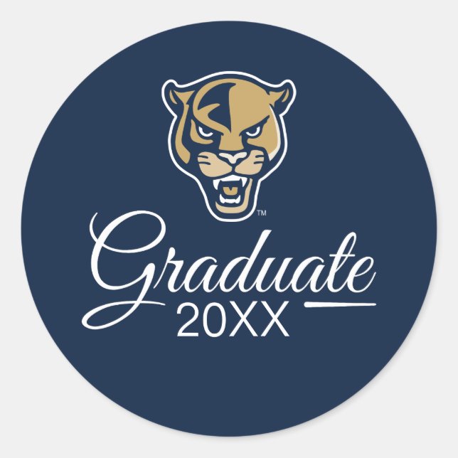 Adesivo Graduação de Panteras FIU (Frente)