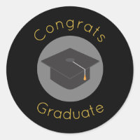 Graduação de Parabéns com Boné de formatura