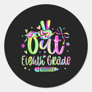 Adesivo Graduação Do PEACE Do Oitavo Ano De 2025