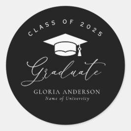 Adesivo graduação em branco