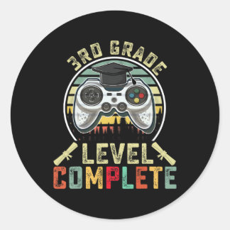 Adesivo Graduação Graduada 3º Grau Gamer Completo Nível Gr