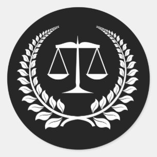 Adesivo Graduação na Faculdade de Direito Black/White La