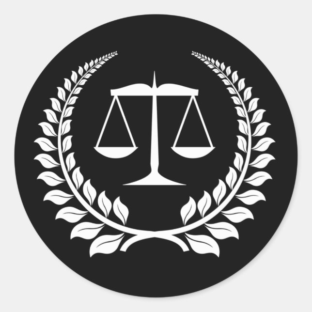 Adesivo Graduação na Faculdade de Direito Black/White Laur (Frente)