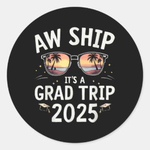 Adesivo Graduação Navio Formando Tee Aw Navio De Cruzament
