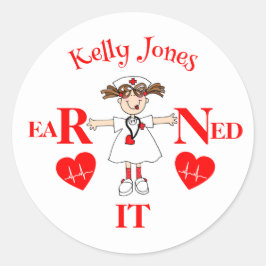 Adesivo Graduação RN conquistada