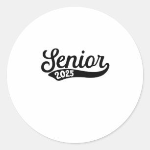 Adesivo Graduação Senior 2025 Último Dia de Escola
