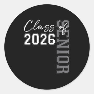 Adesivo Graduação Senior 2026 Meu Último Primeiro Dia De C