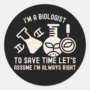 Adesivo Graduado em Biologia, Amante da Biologia4