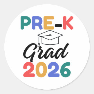 Adesivo  Graduado Pré-K 