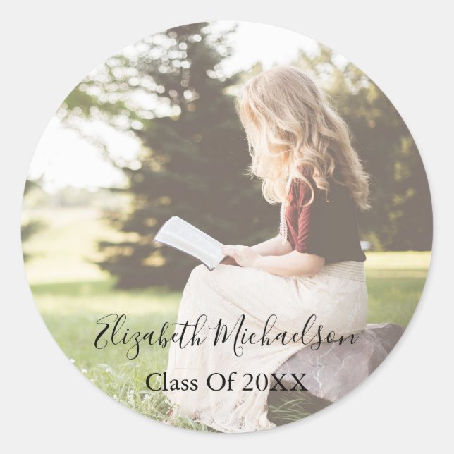 Adesivo Graduation Photo (Frente)