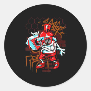 Adesivo Grafi Art Spray Paint Urban Hip Hop Music Lover
