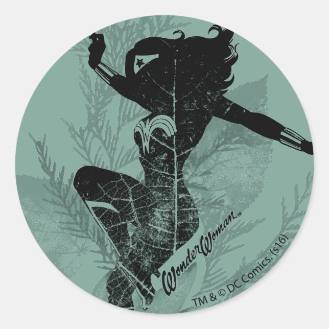 Adesivo Gráfico da Folhagem de Aterrissagem da Mulher Mara (Frente)