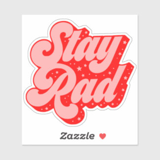 Adesivo Gráfico de 4 Polegadas Stay Rad