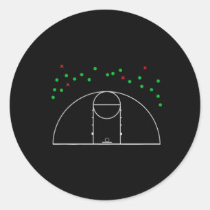 Adesivo Gráfico de Alcance de Tiro de 3 Pontos do Atirador