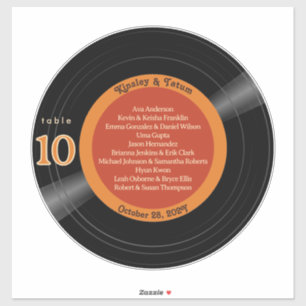 Adesivo Gráfico de Assentos de Laranja Vermelha com Álbum
