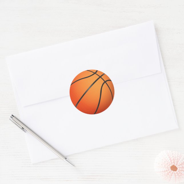 Adesivo Gráfico de basquete (Envelope)