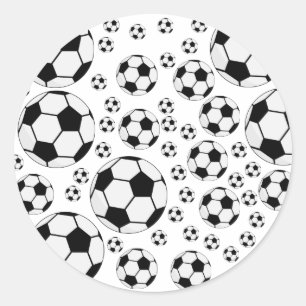 Adesivo Gráfico de Bola de Futebol Clássico Fã de Esportes