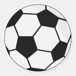 Adesivo Gráfico de Bola de Futebol Clássico Fã de Esportes