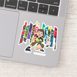 Adesivo Gráfico de Coleção de Alienígenas Ben 10