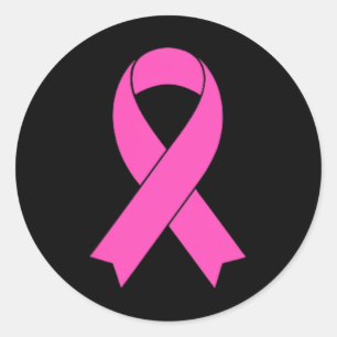 Adesivo Gráfico de Fita Rosa de Consciência do Cancer da M