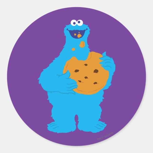 Adesivo Gráfico de Monstro de Cookies (Frente)