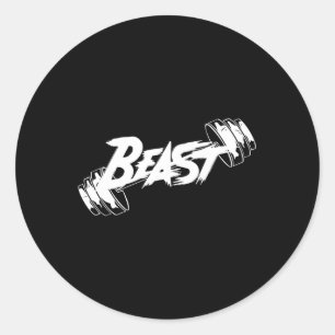 Adesivo Gráfico de Motivação do Desempenho do Beast