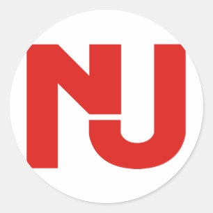 Adesivo Gráfico de NJ (vermelho)