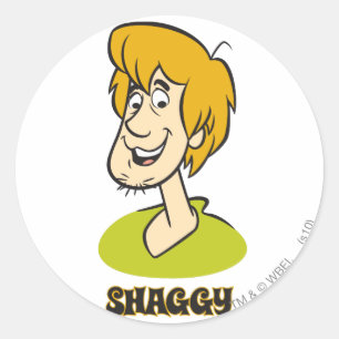 Adesivo Gráfico de Nome do Shaggy