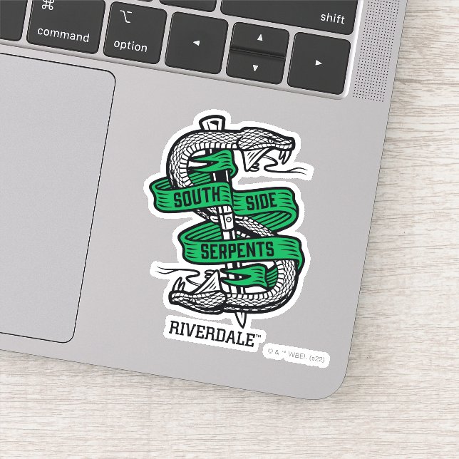 Adesivo Gráfico de Serpentes Lados do Sul (Detalhe)