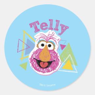 Adesivo Gráfico Divertido do Telly Monster