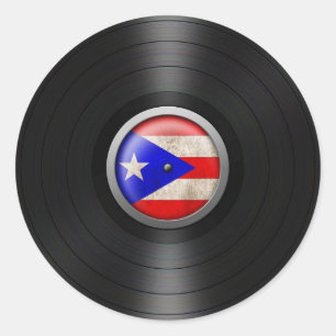 Adesivo Gráfico do álbum gravado de vinil da bandeira de