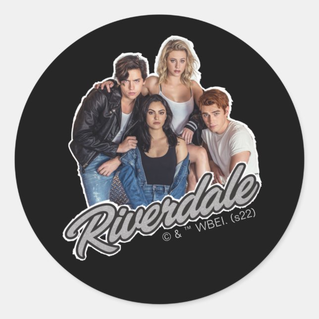 Adesivo Gráfico do Grupo Riverdale Retro (Frente)