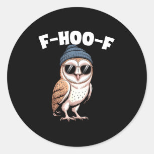 Adesivo Gráfico do Meme do Pássaro Engraçado F-hoo-f