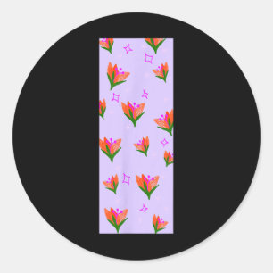 Adesivo Gráfico do Tapete de Yoga Flores da Lua Floresta S