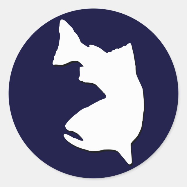 ADESIVO GRÁFICO DO VETOR DE PESCA DE TRUTA (Frente)